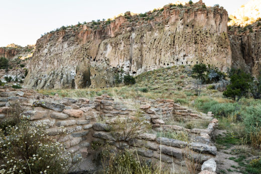 Ancient Ruins In Bandelier National Monument