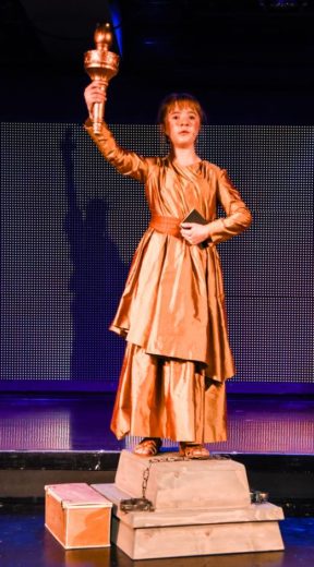 Abigail Shaprio as Liberty. Photo by Russ Rowland