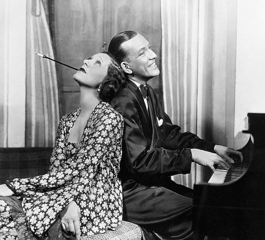 This image has an empty alt attribute; its file name is Theatre-Magazine-Company-Vandamm-Studio-photographer-Promotional-photograph-of-Gertrude-Lawrence-and-Noel-Coward-in-the-Broadway-production-of-Private-Lives-520x470.jpg